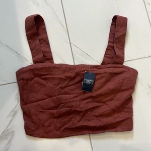 Abercrombie - Adjustable Linen Top